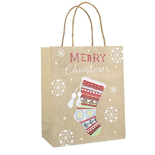 20 Sacs à Papier de Noël Solides pour Transporter vos Cadeaux sans Risque de Déchirure
