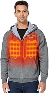 ororo Heated Hoodie with Battery Pack (XX-Large, Gray)