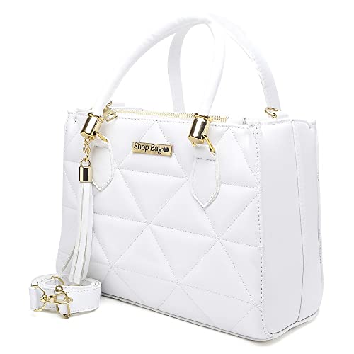 Bolsa Feminina Lorena ShopBag Dubai (Branca)