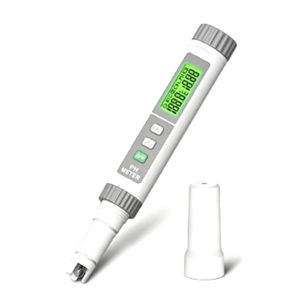 Aundhegrtt As Shown Ht630a Ph Tester Pen 0-14Ph High Accuracy Water Quality Monitor 0-14Ph Water Quality Monitor