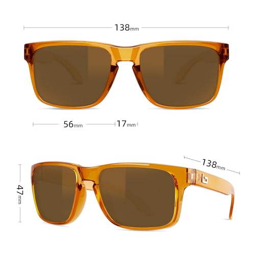 Image of Bnus italy made classic sunglasses corning real glass lens w. polarized option