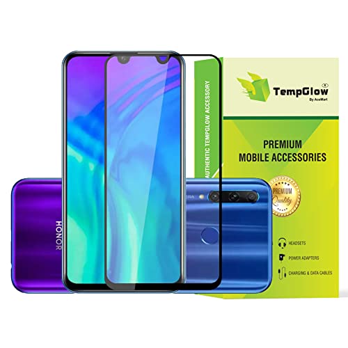 Image of Screen Protector for Huawei Honor 20i | 10i (Black) Tempered Glass Edge-to-Edge 6D Screen Guard With Installation Kit