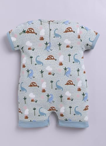 Image of BABYGO Baby Half Sleeve Rompers 100% Cotton for New Born Baby|Daily Suits for Baby Boys & Girls| 0-3M| 3-6M|6-9M|Onesies| Infant Clothes | Pack of 1