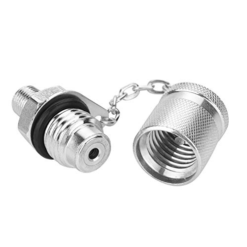 Image of Carbon Steel Hydraulic Test Adapter, 63MPa /630BAR High Pressure Coupling hydraulic test fittings with G1 /8 Thread Connection, For Hydraulic System Testing and Maintenance