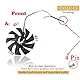 Dotodo 87 mm GA92S2H DC 12V 0,35A 4-Pin Lüfter für Grafikkarte Kühler für ZOTAC Gaming GeForce RTX2070 RTX 2070 OC Mini Lüfter Ersetzen Sie Den Kühler (Grafikkartenlüfter-A 87mm)