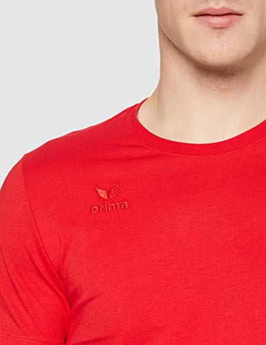 Erima Teamsport, T-Shirt Donna, Rosso, 38