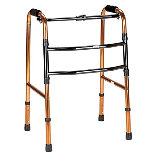Déambulateur mobile M1 204030 argenté pour sécuriser vos balades en ville et à la maison