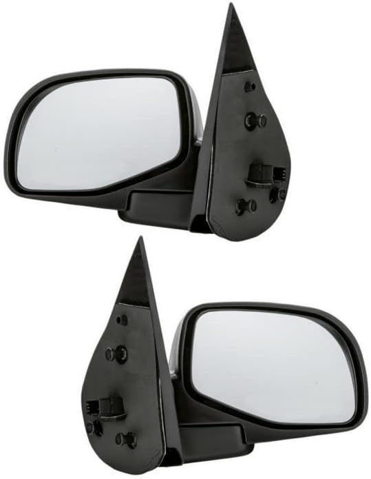 For Ford Explorer 2002 2003 2004 2005 Door Mirror Driver Side | Power | Non-Heated | Textured Black | 1L2Z 17683 AAA | FO1320210