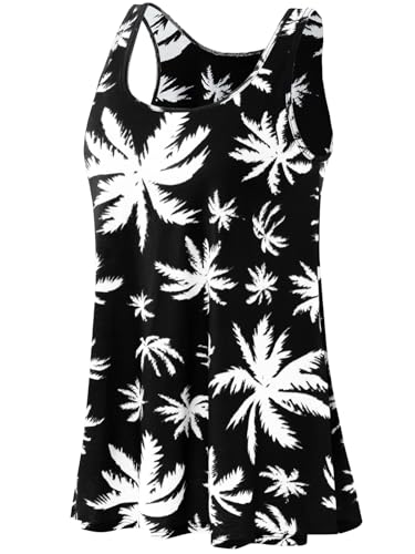 Image of Rosyline Tank Top for Women with Built in Bra Flowy Swing Undershirt Tank Tops S-4XL