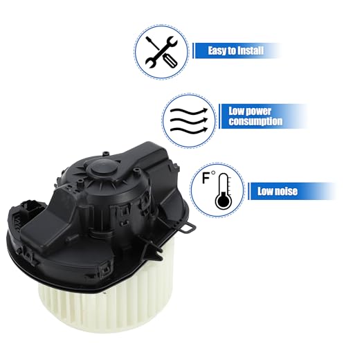 Image of X AUTOHAUX HVAC Heater Blower Motor Assembly No.7P0820021 for Porsche Cayenne 2011-2018 for Volkswagen Touareg 2011-2017