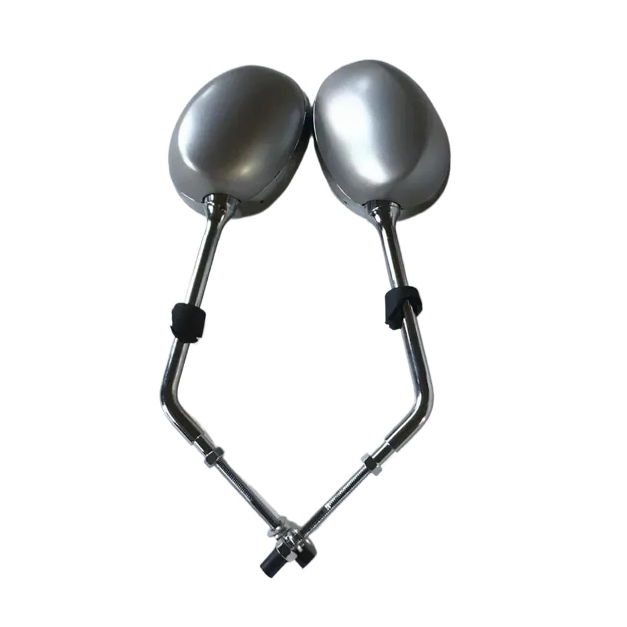 Rétroviseur Guidon 1 Paire De Rétroviseurs pour Moto Peugeot Django Inversant Rétroviseur(Gray)