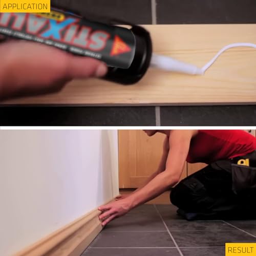 Sika Stixall – Extreme Power Sealant And Adhesive – Waterproof – Black – 290ml