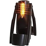 Inhalt: 1 Stück SecoRüt 90552 Warnblinkleuchte Wohnmobile, Van, Quad, LKW, Freizeit, Baumaschinen, ATV, Motorrad, P Schwarz