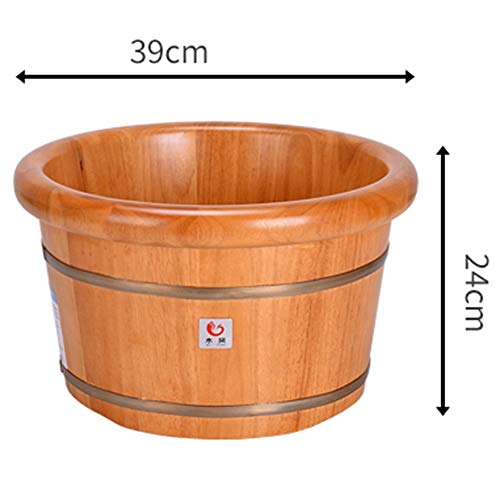Spa de pies de madera natural con tapa miniatura 2