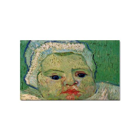 Amazon.com: The Baby Marcelle Roulin By Vincent Van Gogh Magnet : Home \u0026  Kitchen