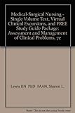 Medical-Surgical Nursing - Single Volume Text, Virtual Clinical Excursions, and FREE Study Guide Package: Assessment and Management of Clinical Problems