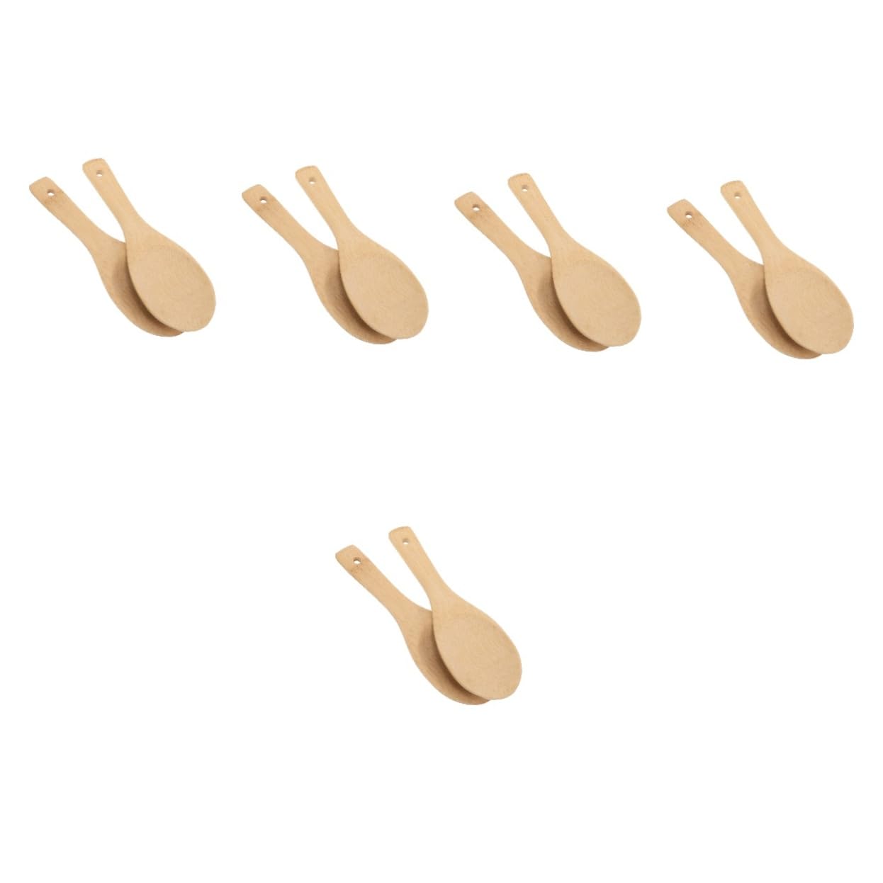 FUNOMOCYA 10 Pcs Rice Shovel Household Rice Scooper Household Rice Paddle Convenient Rice Spatula Rice Supply Rice Scooper Wear-resistant Rice Spatula Rice Paddle