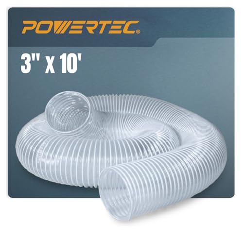 POWERTEC 3 inch Dust Collection Hose