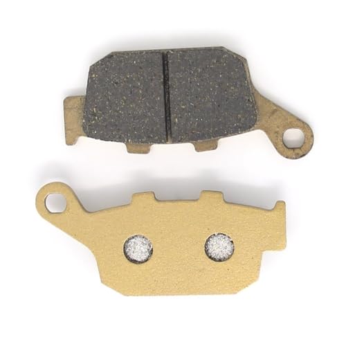 Plaquettes de frein arrière pour moto pour conduite fluide sous la pluie
