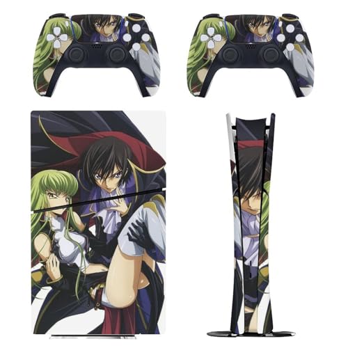 PS5 Slim �f�W�^���� �X�L���V�[�� �R�[�h�M�A�X���t�̃����[�V�� PlayStation 5 �ی�X�e�b�J�[ ���^�X�L�� �ی�V�[�� �S�ʕی� ���ʑΉ������ʑΉ� �ϋv�� �w��/��/����/�ق���h�~ ���B�� �C�A�[�� �U�M�ǂ� ��G��ǂ� �{�̂ƃQ