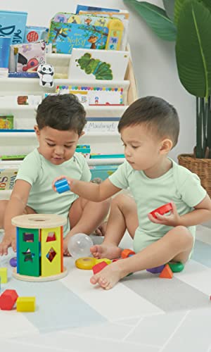 Image of KOH KOH Kids Short Sleeve Cotton Solid Lap Shoulder Baby Bodysuit
