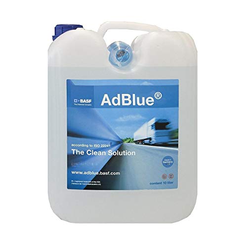 BASF AdBlue 10 litri - Trattamento detergente all'urea per il trattamento successivo dei gas di scarico