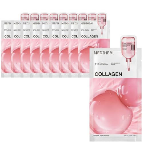 MEDIHEAL OFFICIAL(fBq[) R[QGbZV}XN 10 Collagen Essential Mask 10P e LPA etՂ qA_ yv`h ێ XLPA