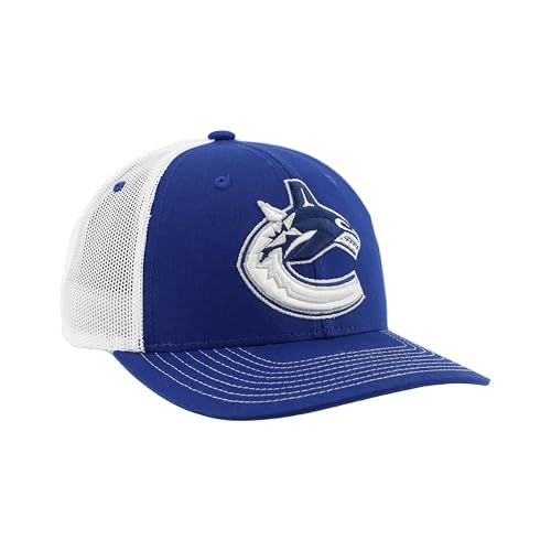 Image of ZHATS NHL Unisex-Adult NHL Officially Licensed Adjustable Snapback Hat Dakota Icon Team Color