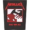 Metallica Parche Kill ‘Em All Back para hombre, color negro