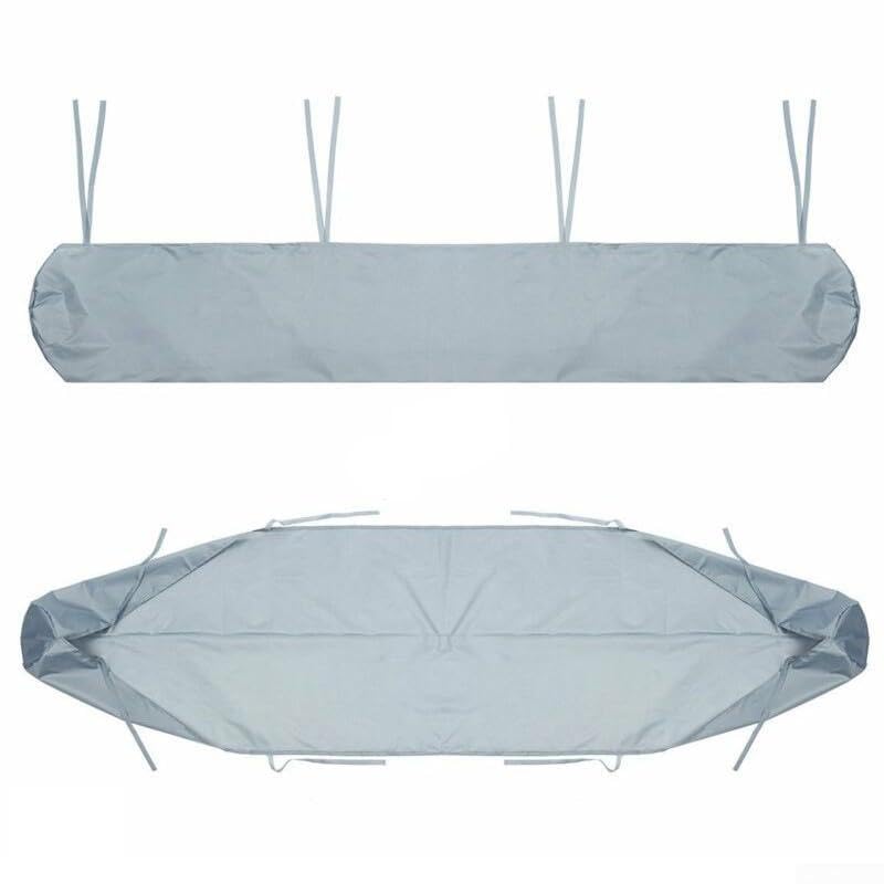 Bolsa de cubierta simplificada para toldos al aire libre para mantener la limpieza y durabilidad (gris)