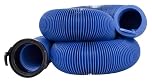 Valterra Products, Inc. D04-0121 20' Blue Standard Bulk Quick Drain with Straight Hose Adapter