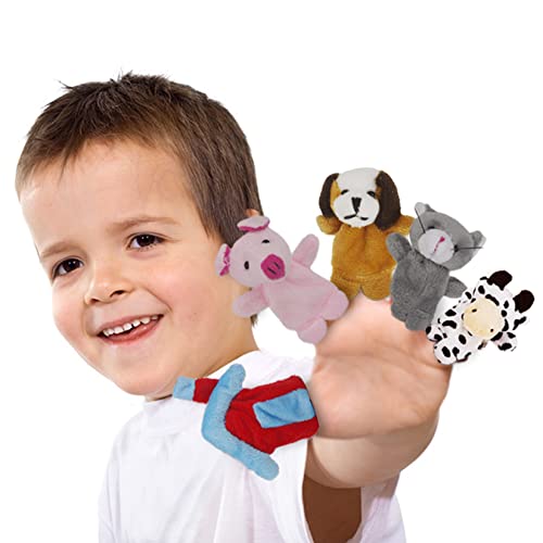 Riy RTOY-55 10Pcs Story Time Finger Puppets thumb #4