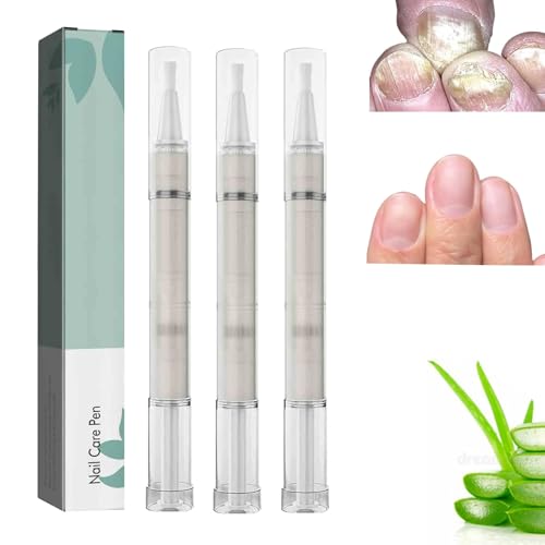 Healthy Conventional Nail Care Pen, nail Care pen, Nail Growth Serum Pen, Fast and Effective Treatment of Nail Fungus, Suitable for Nails, Containing Aloe Vera and Tea Tree Oil (3)
