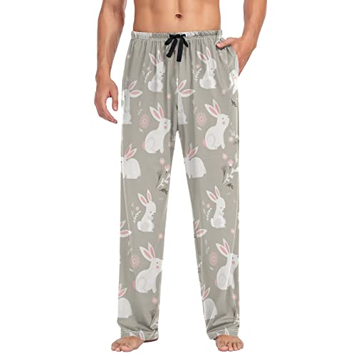 Christmas Pigs Mens Pajama Pants with Drawstring Pockets Lounge Pants Pajama Bottoms Men Sleep PJ Pants for Men4