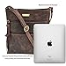 Crossbody Bags for Women - Real Leather Adjustable Shoulder Bag and Travel Purse