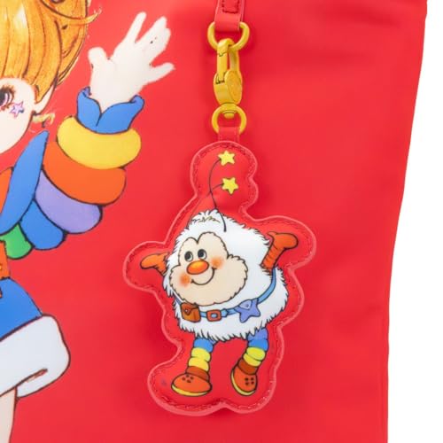 Bolso tote de nailon con diseño recortado de Rainbow Brite miniatura 6