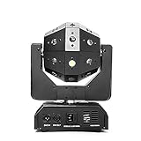 CUDTAPI Professionelle DJ Disco Ball Lichter LED Beam Strobe 3in1 Moving Head Fußball Licht Nachtclub Party Show Bühnenbeleuchtung