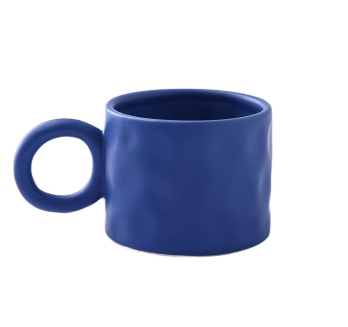 Tazas De Cafe Tazas Desayuno Taza Color Splash Tinta Taza De Cerámica Oficina Y Hogar Taza Para Beber Café Adecuado Para Bebidas De Jugo De Leche 350ml Tazas Cafe Taza Desayuno ( Color : A , Size : 35