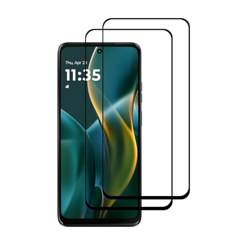 Film protection Motorola Moto G 2025 verre trempé noir x2
