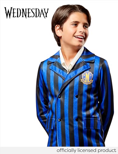 Chaqueta disfraz uniforme Nevermore para niño talla L miniatura 7
