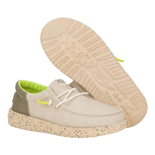Hey Dude Kids Wally Funk Splatter (Little Kid/Big Kid) - Shoes for Kids - Canvas Upper - Soft Cotton Lining3