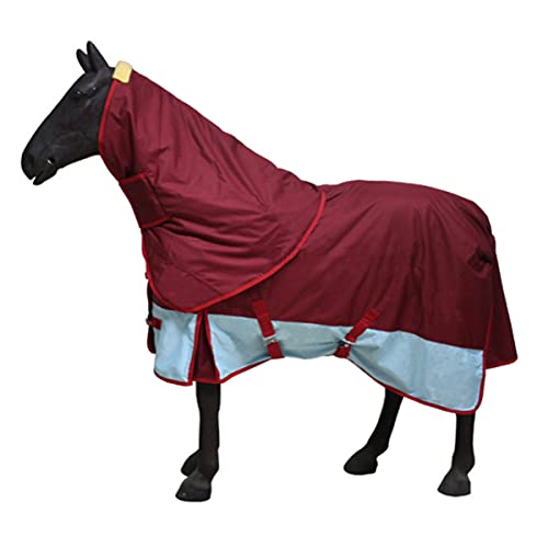 TMIL Oxford Winter Horse Sheet Rugs Horsecloth, waterdicht afneembaar, vliegendeken in meerdere maten, voor paarden voor… - Image 7