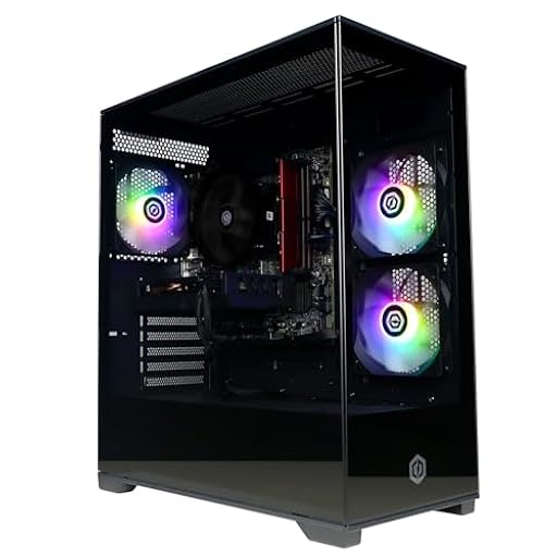 CYBERPOWERPC Wyvern Gaming PC - AMD Ryzen 7 5700X, Nvidia RTX 5060 8GB, 16GB RAM, 1TB NVMe SSD, 650W 80+ PSU, Wi-Fi, Windows 11, Prism Panoramic RGB Black | Ya disponible en tu tienda friki favorita! En mundofriki.es!