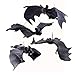 TOYANDONA Pipistrelli in Gomma Finta Giocattolo di Pipistrelli di Halloween 4 Pezzi per Forniture per Feste di Halloween