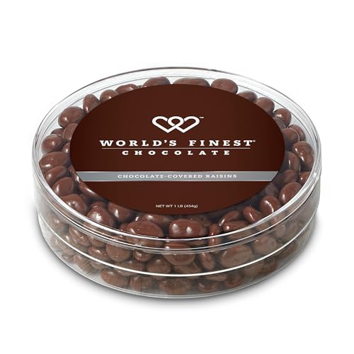 Chocolate-Covered Raisins - Milk Chocolate - 1 lb - World's Finest Chocolate