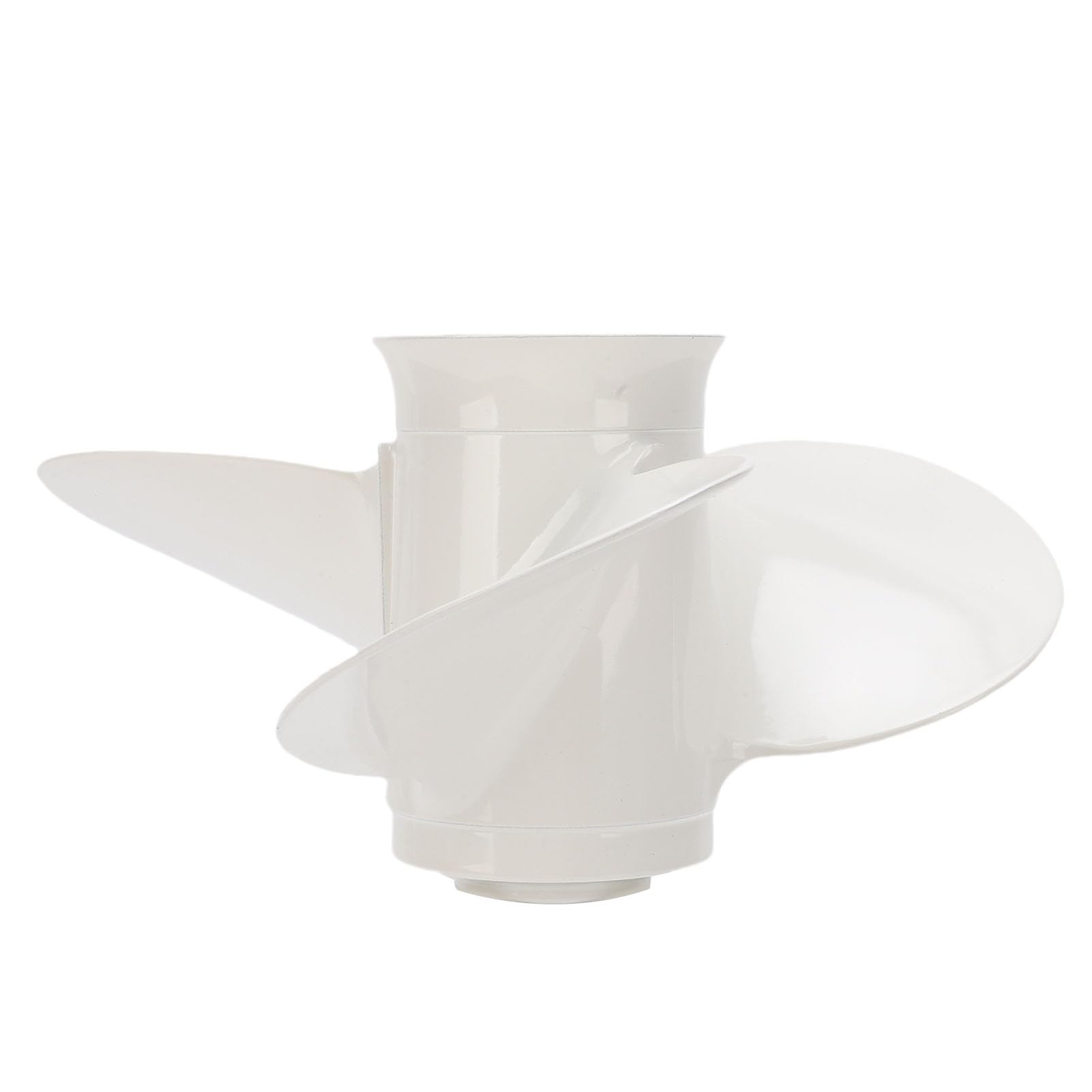 Keenso Außenbordpropeller, 3-Blatt-Bootspropeller aus Aluminiumlegierung 9 7/8 X 13 Zoll mit 10 Zähnen Spline, Ersatz für 20 PS 25 PS 30 Außenbordmotor