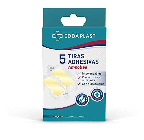TIRAS ADHESIVAS AMPOLLAS 1 TAMAÑO 5 UNIDADES EDDA PHARMA