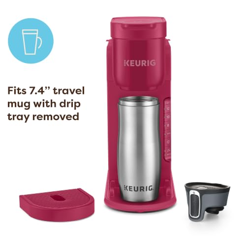 Image of Keurig K-Express Single Serve K-Cup Coffee Maker, 3 Brew Sizes, Strong Button Function, 40 oz Removable Reservoir, Island Berry
