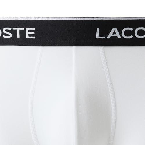 Lacoste Men's Cotton Stretch Essentials Trunks, 3-Pack (Amazon Exclusives)2