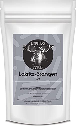 Lakrids Knud | Lakritzstangen aus Finnland (150 g süß) Cover